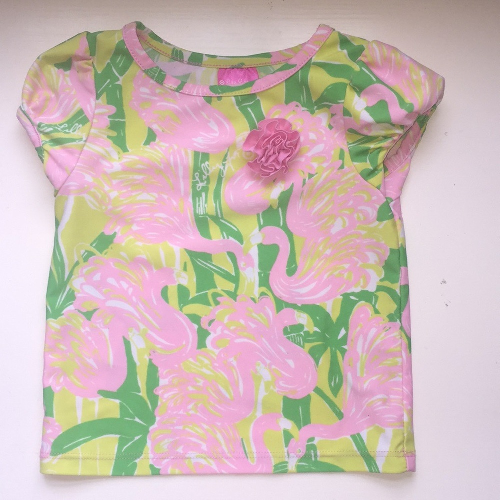 Lilly Pulitzer LFT swim top Toddler 2T